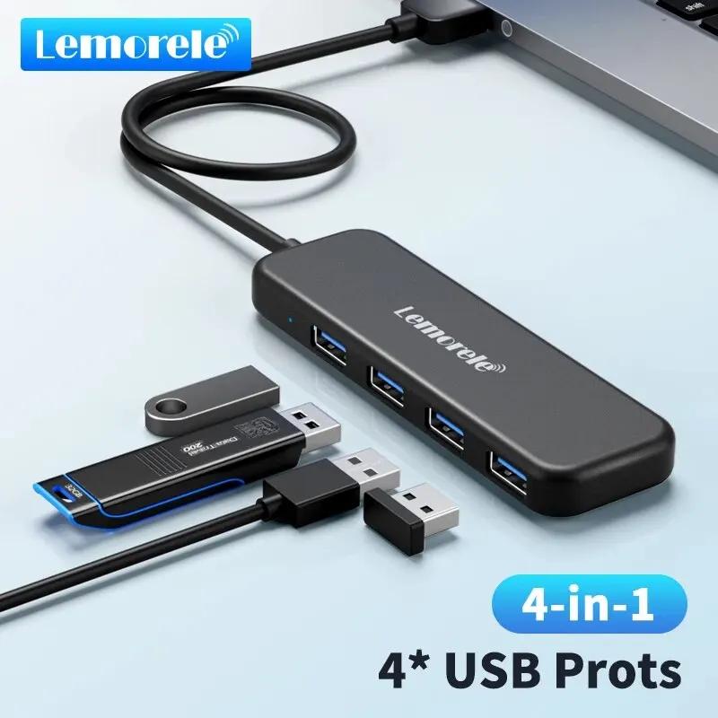 Lemorele USB 3.0 ,   ӱ, Ʈ ǻ ׼, 4 Ʈ, A Ÿ , OTG 